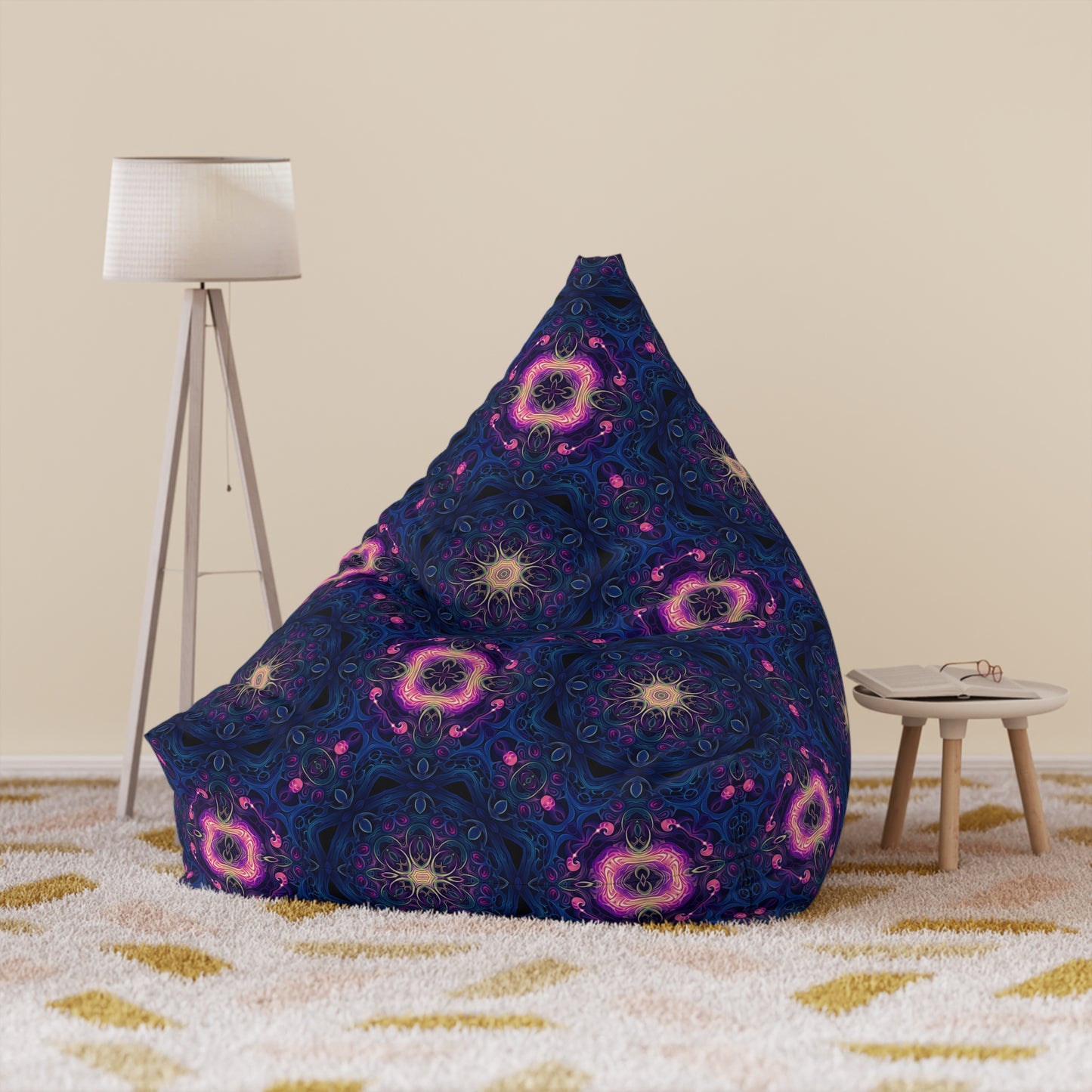 "Nocturnal Lattice" BEAN BAG CHAIR COVER