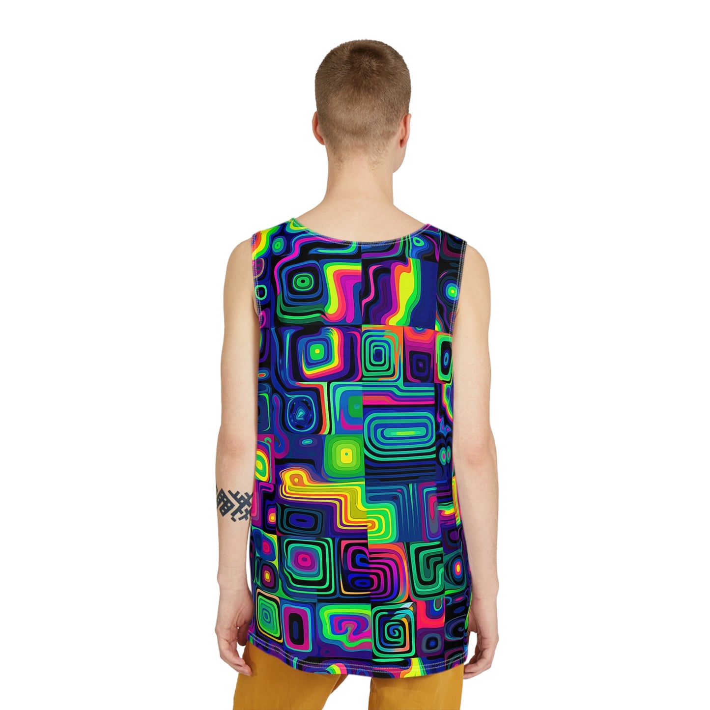 "Purple Delusion" MEN'S TANK TOP