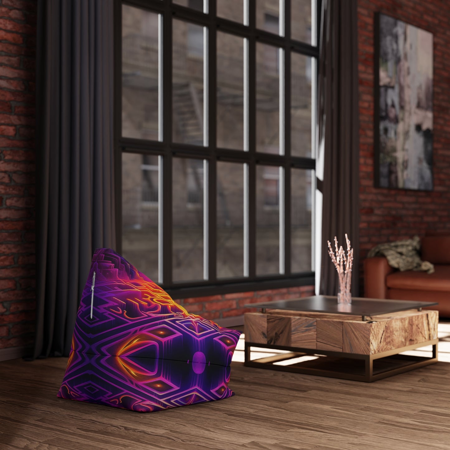 "Maze of Life V3" BEAN BAG CHAIR COVER