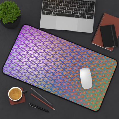 "Flower de Life" DESK MAT (12x18)(12x22)(15.5x31)