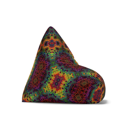 "Lysergic Burst" BEAN BAG CHAIR COVER