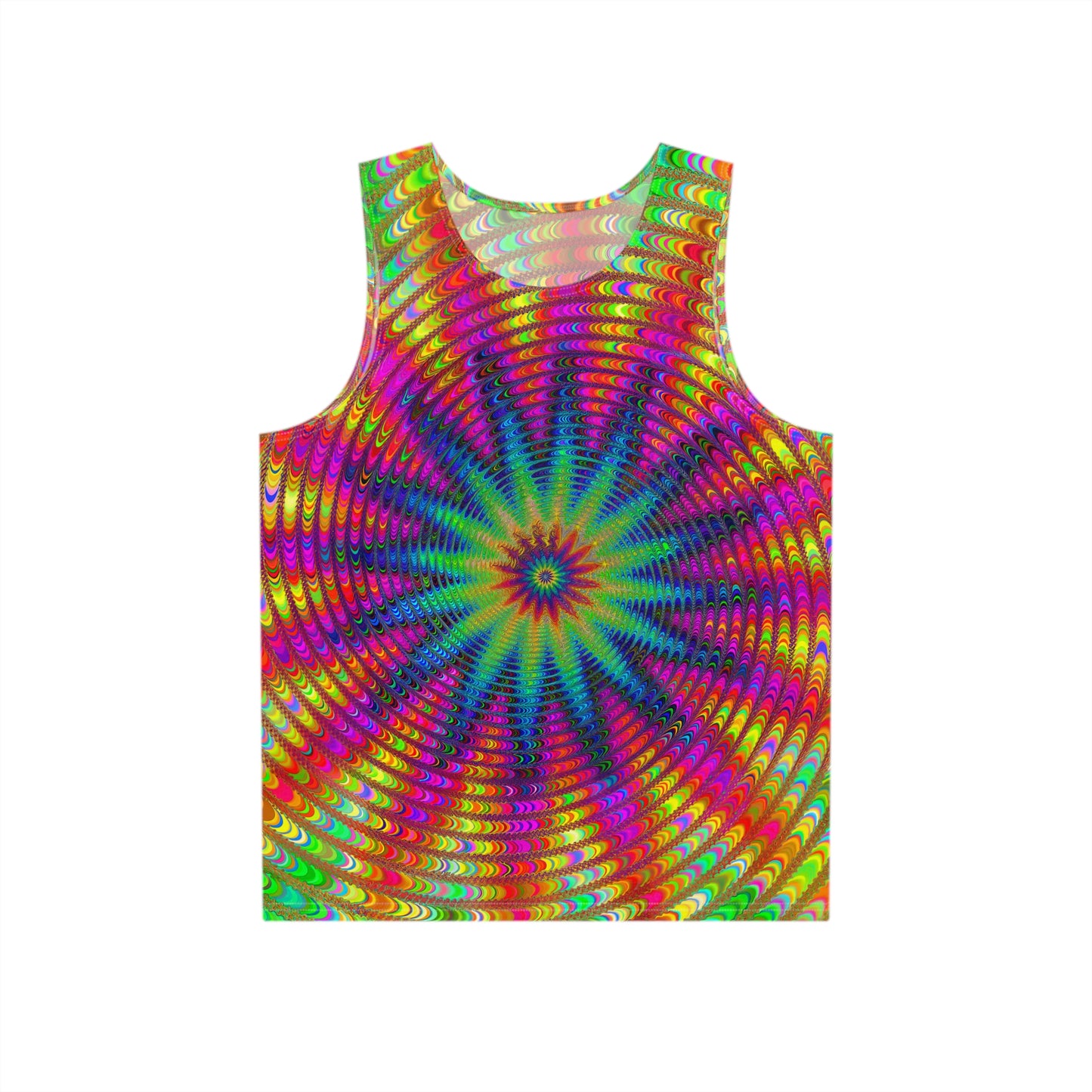 "Tie Dye Burst" MEN'S TANK TOP