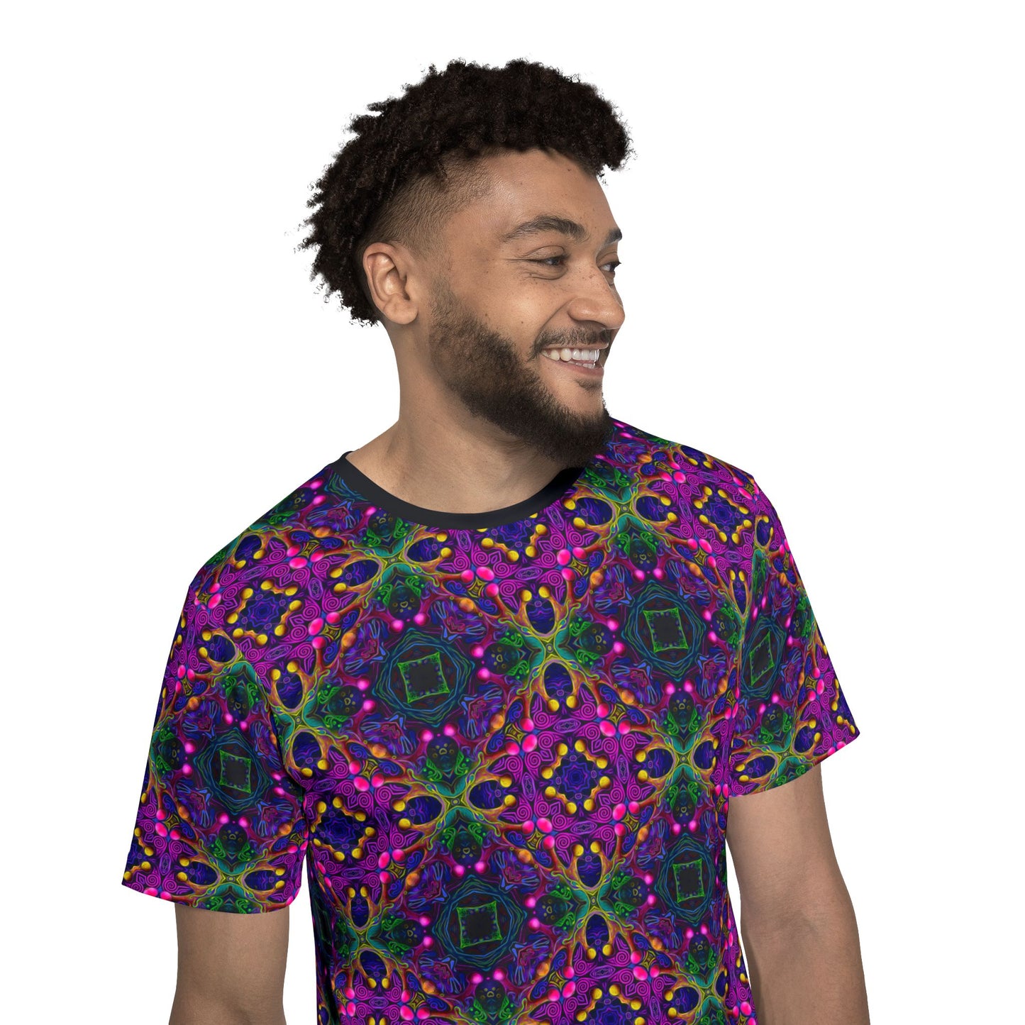 "Kiss Me Pattern" (MEN'S) SPORT TEE