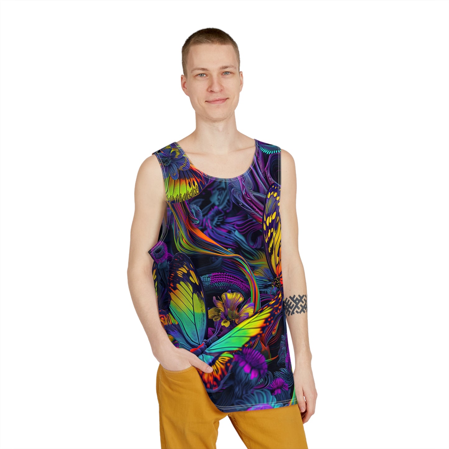 "Psychedelic Butterfly" MEN'S TANK TOP