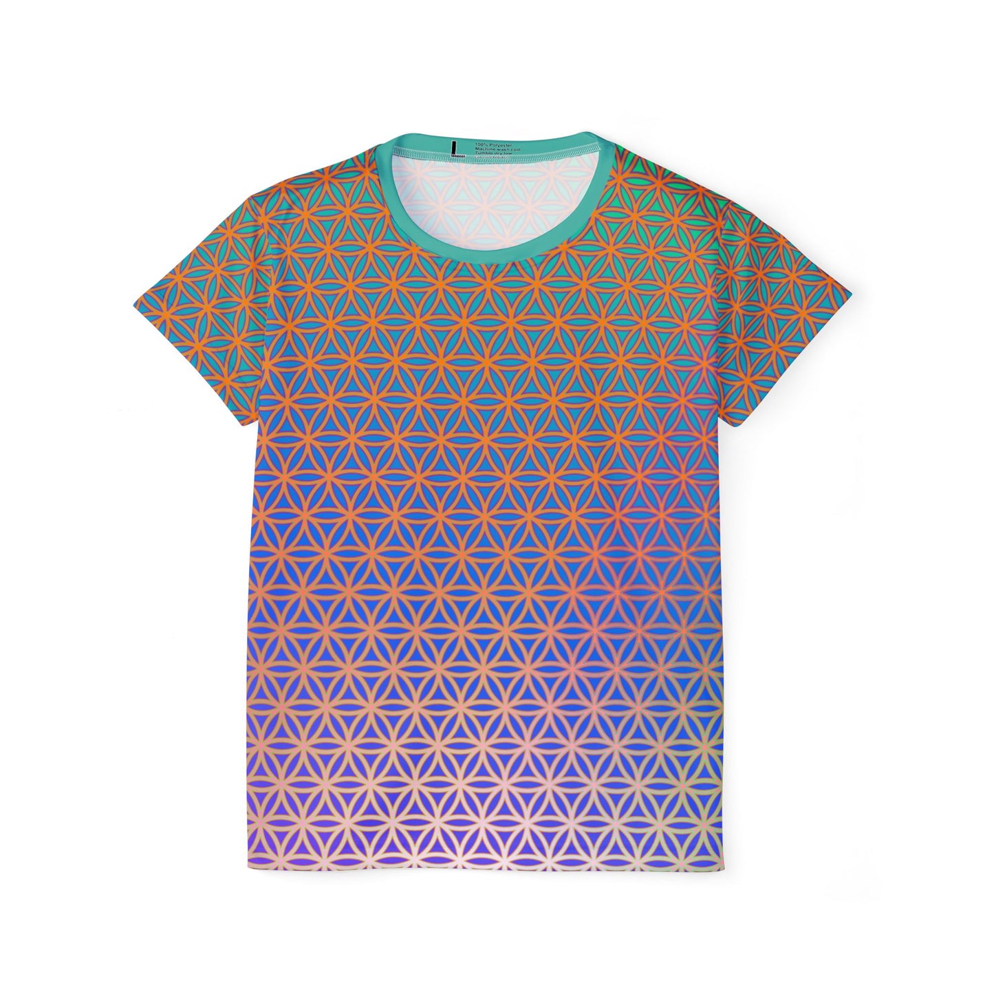 "Flower de Life" (WOMEN'S) SPORT TEE