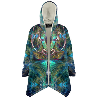 "Fluer de Vie" HOODED CLOAK