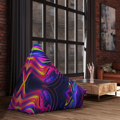 "The Neon Effect" BEAN BAG CHAIR COVER