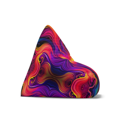 "Cosmic Currents" BEAN BAG CHAIR COVER