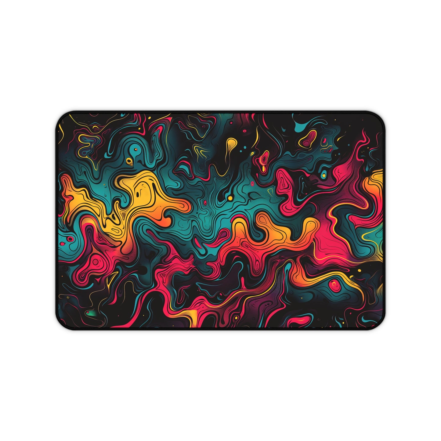 "Neon Oil" DESK MAT (12x18)(12x22)(15.5x31)