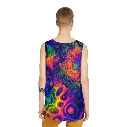 "The Rainbow Tasted Me" MEN'S TANK TOP