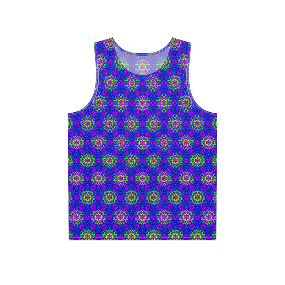 "Paradise Bloom Lattice" MEN'S TANK TOP