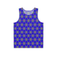 "Paradise Bloom Lattice" MEN'S TANK TOP