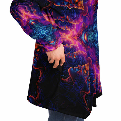 "The Watchers Square" HOODED CLOAK