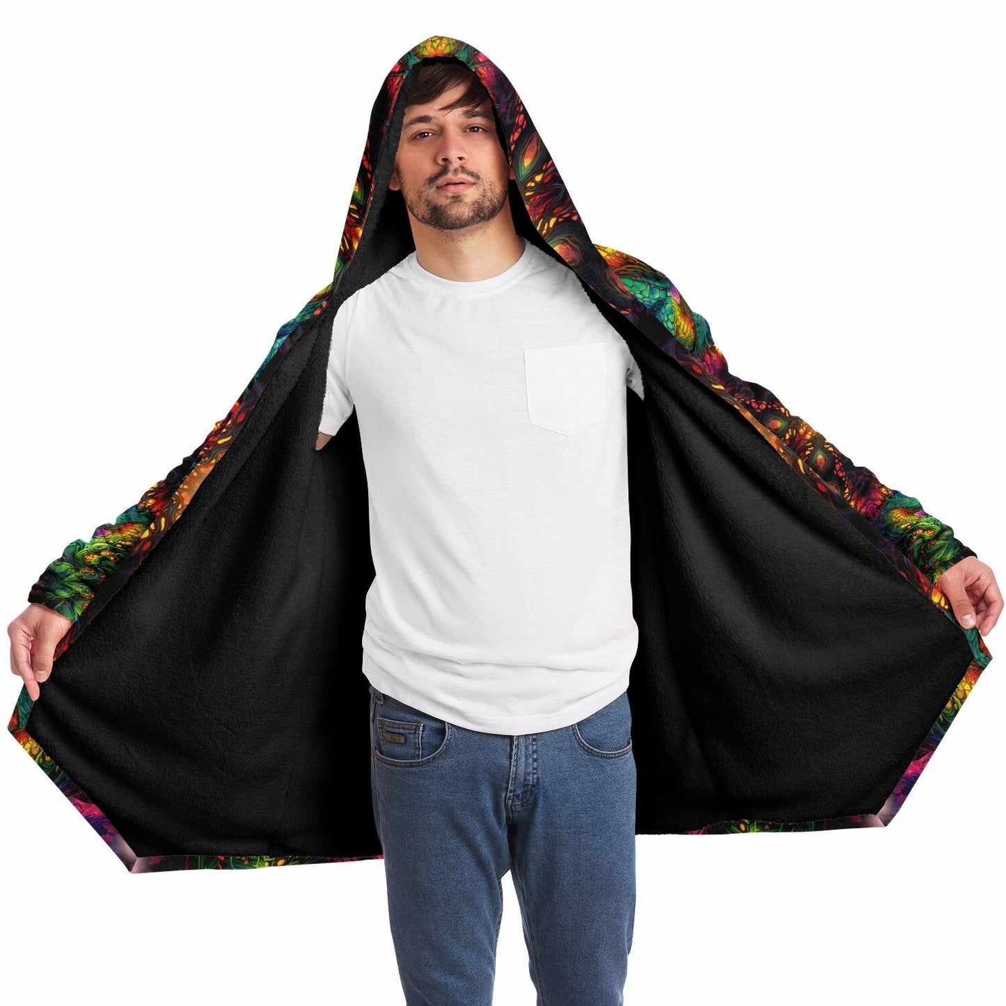 "Seed of Knowledge Mandala" HOODED CLOAK