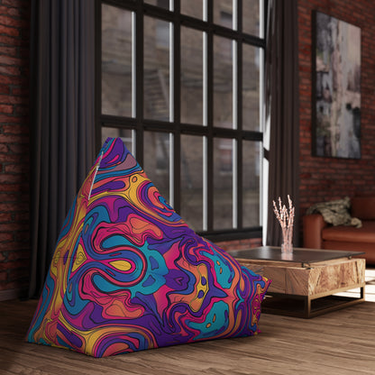 "Liquid Psy" BEAN BAG CHAIR COVER