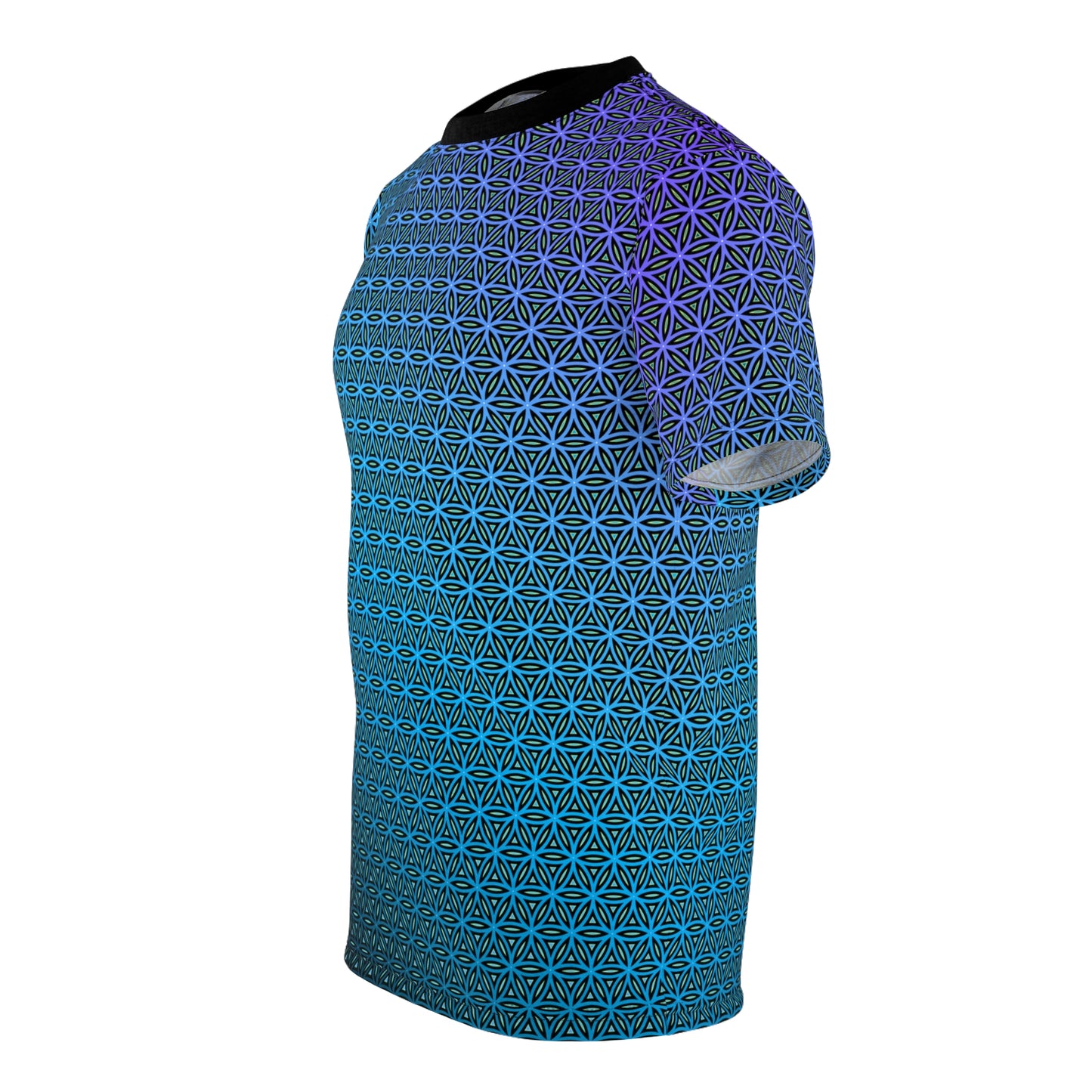 "Blue Flower of Life Pattern"  PREMIUM TEE