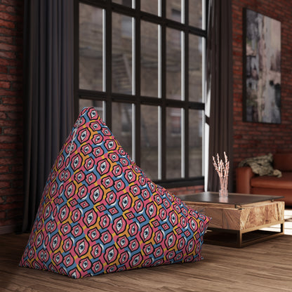"Eyeballs & Lips Pattern" BEAN BAG CHAIR COVER