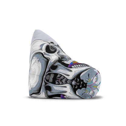 "Psychedelic Tongue Skull" BEAN BAG CHAIR COVER