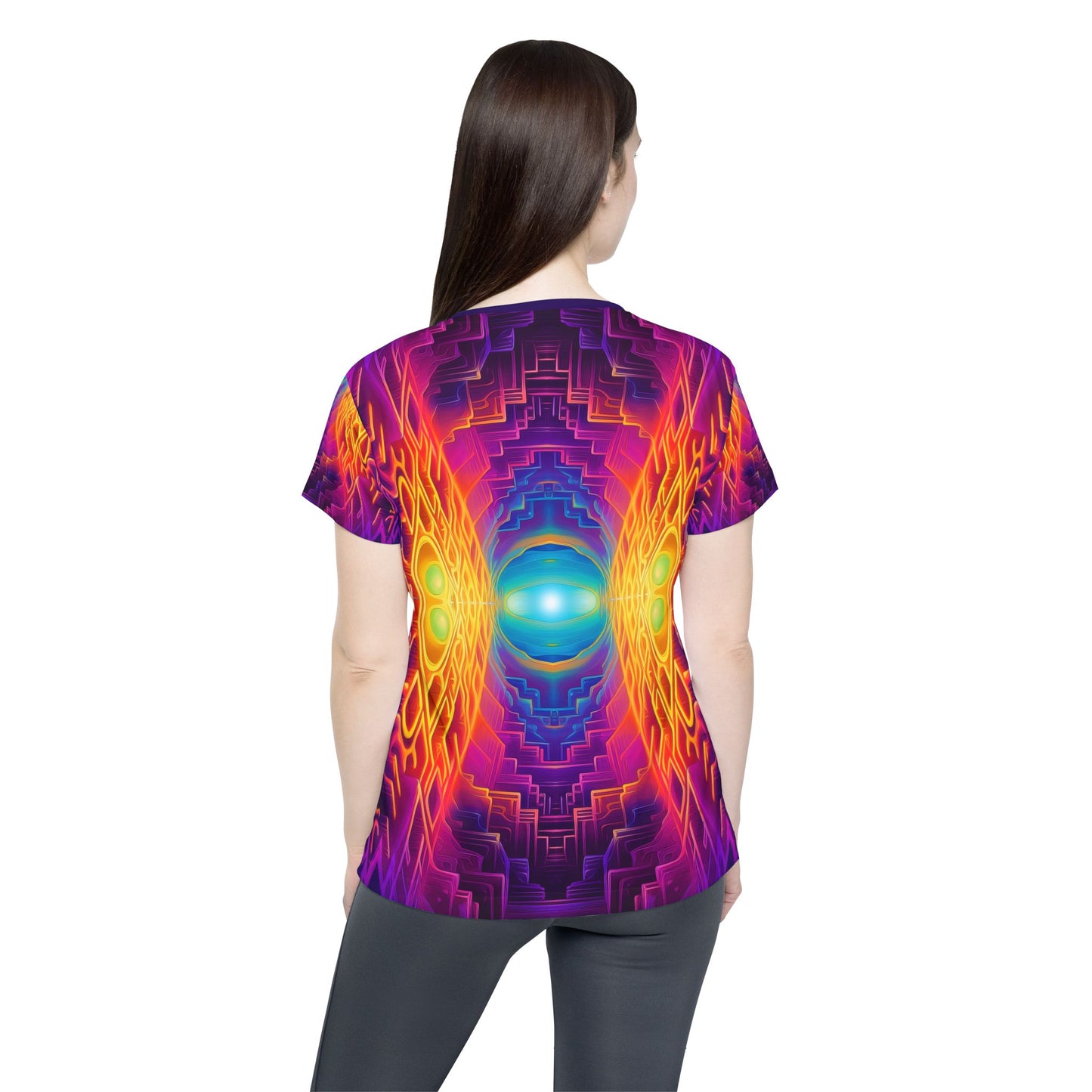 "Maze of Life V3" (WOMEN'S) SPORT TEE