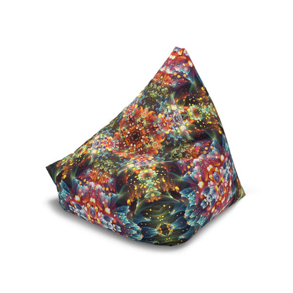 "Kaleidobloom" BEAN BAG CHAIR COVER