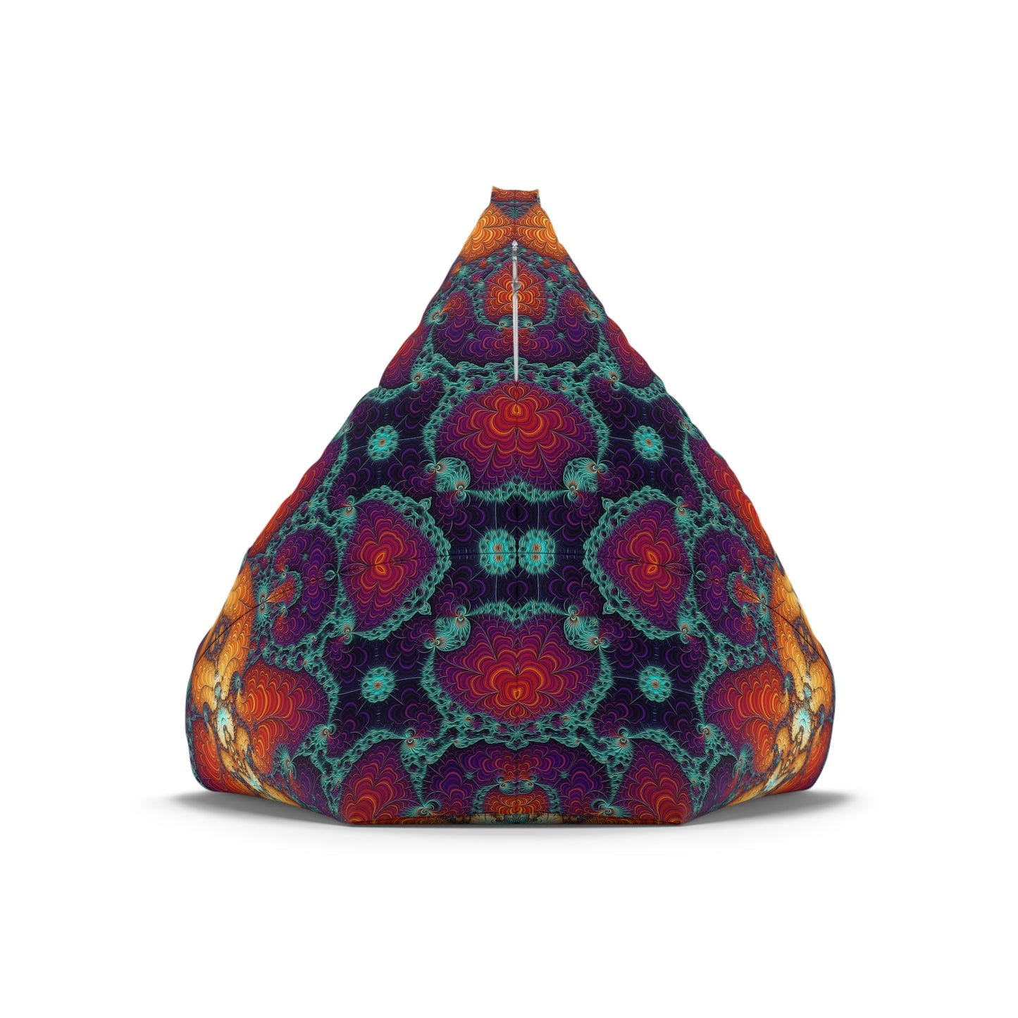 "Psychedelic Fractal" BEAN BAG CHAIR COVER