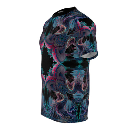 "Tunnel Vision - Mushroom Tree Mandala" PREMIUM TEE