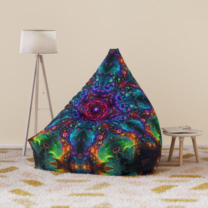 "Fungus Amongus Mandala" BEAN BAG CHAIR COVER