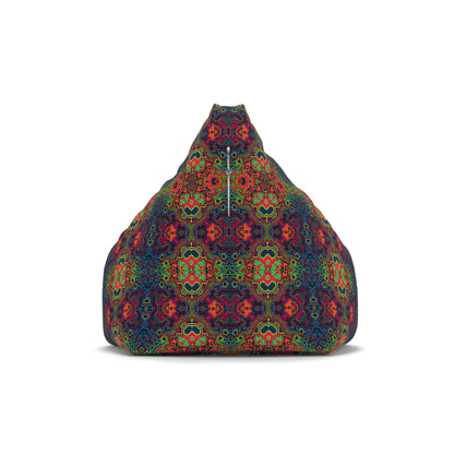 "Shipibo Psy Pattern" BEAN BAG CHAIR COVER