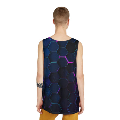 "Dark Honeycomb" MEN'S TANK TOP