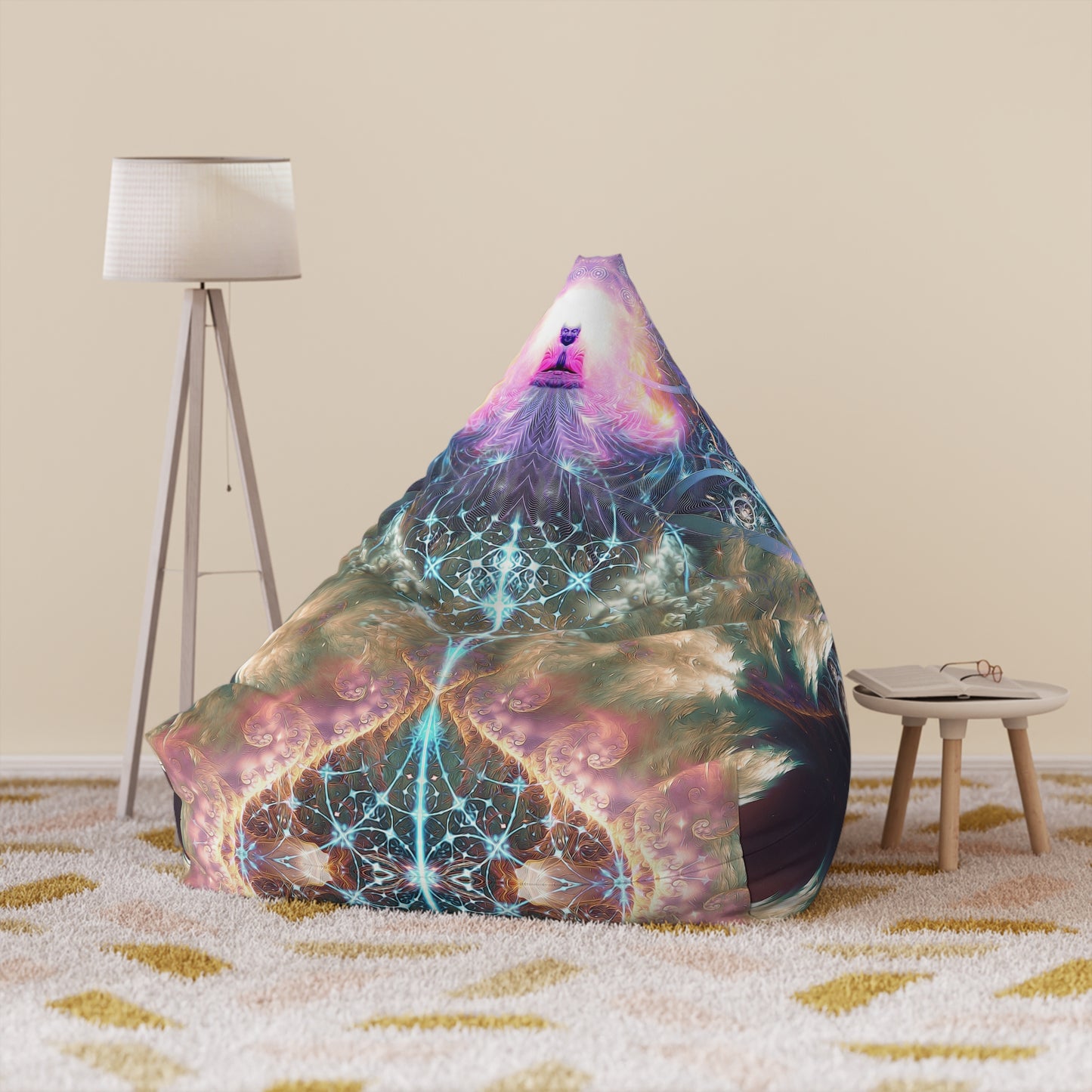 "The Alchemist's Breath" BEAN BAG CHAIR COVER