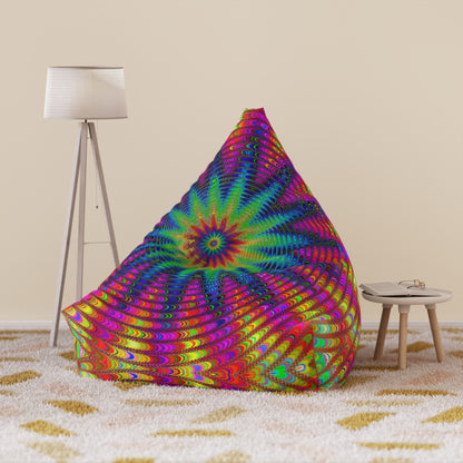 "Tie Dye Burst" BEAN BAG CHAIR COVER