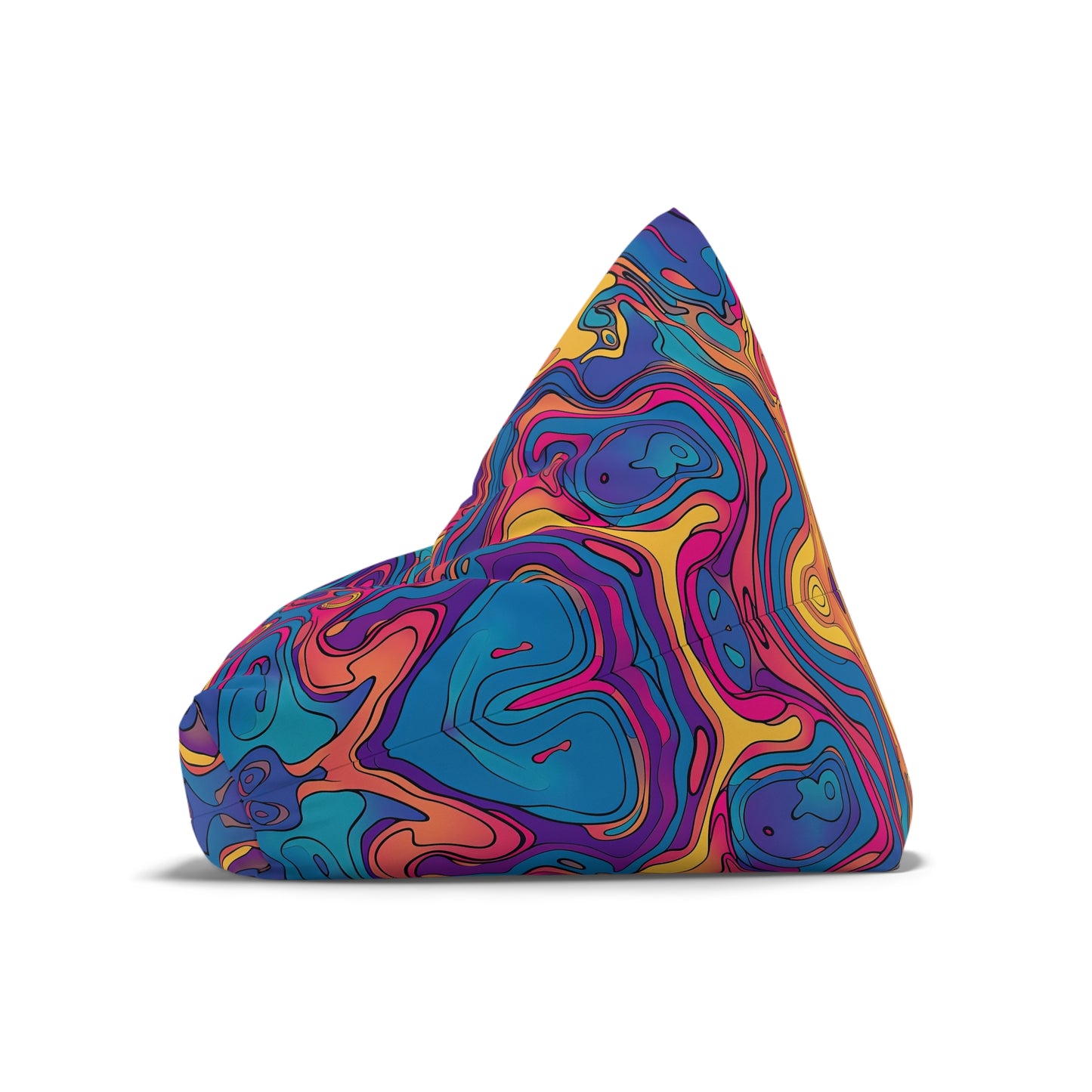 "Liquid Psy" BEAN BAG CHAIR COVER