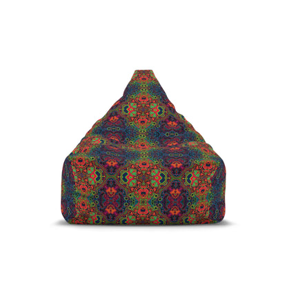 "Shipibo Psy Pattern" BEAN BAG CHAIR COVER