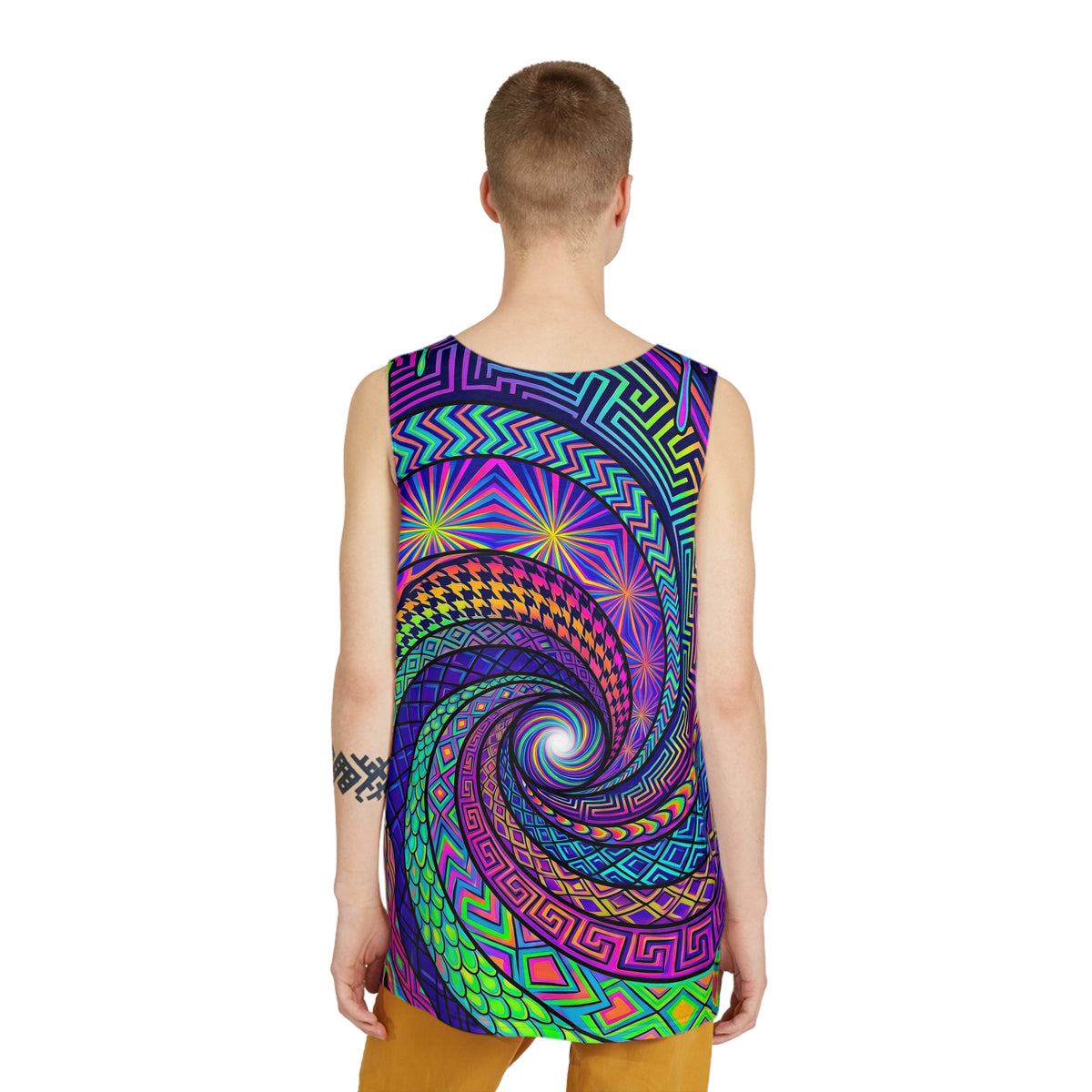 "Spiral Drip" MEN'S TANK TOP