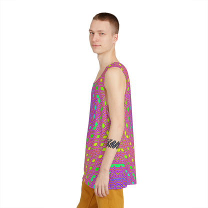"Qwerty Bloom" MEN'S TANK TOP