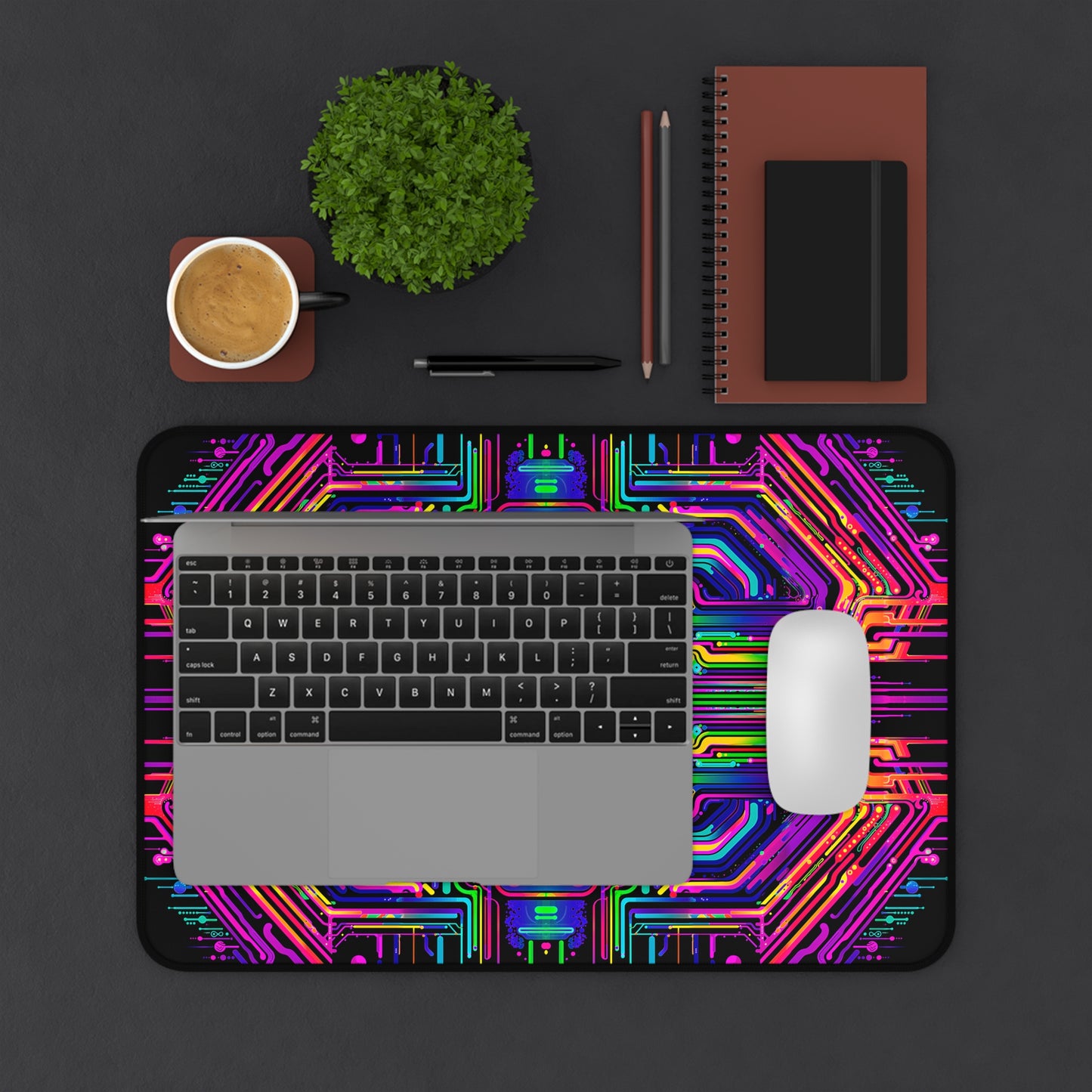 "Rave Nexus" DESK MAT (12x18)(12x22)(15.5x31)