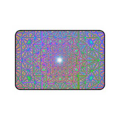 "Flower of Tron" DESK MAT (12x18)(12x22)(15.5x31)