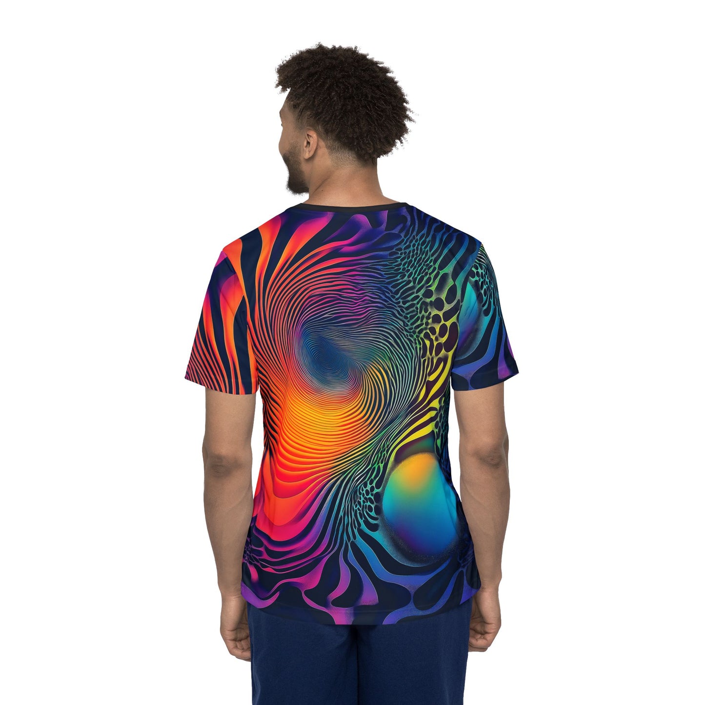 "Cosmic Fingerprint" (MEN'S) SPORT TEE