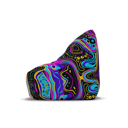 "Neon-Ray Vision" BEAN BAG CHAIR COVER