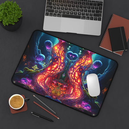 "Fungal Abyss" DESK MAT (12x18)(12x22)(15.5x31)