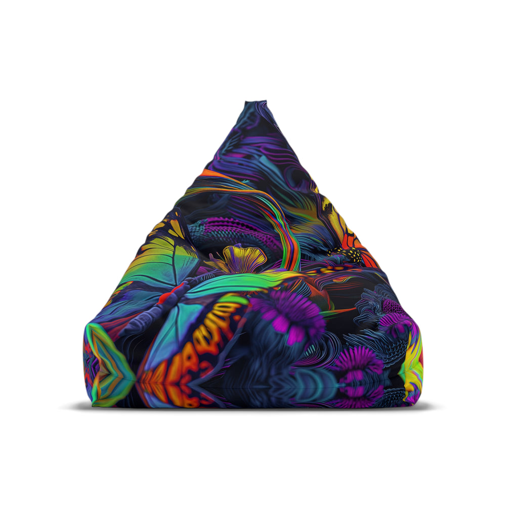 "Psychedelic Butterfly" BEAN BAG CHAIR COVER