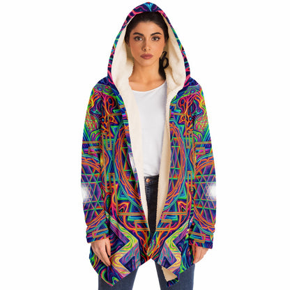 "Oh My Sri Yantra" HOODED CLOAK