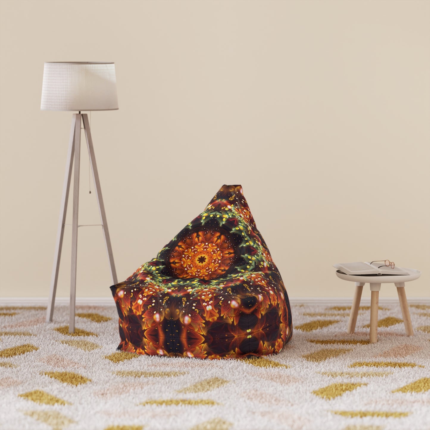 "Autumn Bloom" BEAN BAG CHAIR COVER