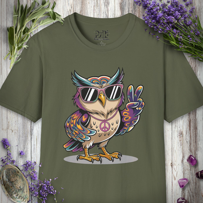 Peace Owl T-SHIRT