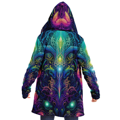 "Orchidious" HOODED CLOAK