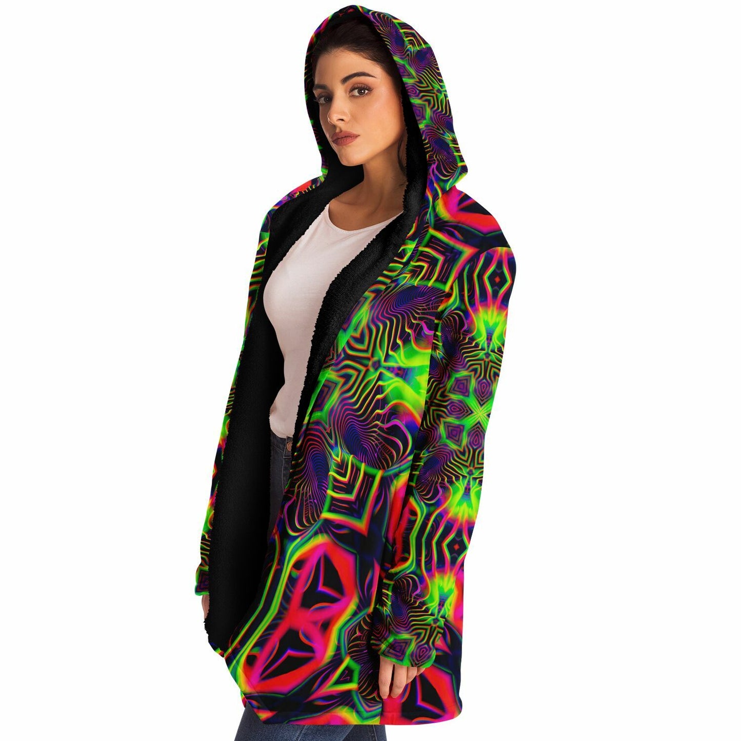 "Psypod" HOODED CLOAK