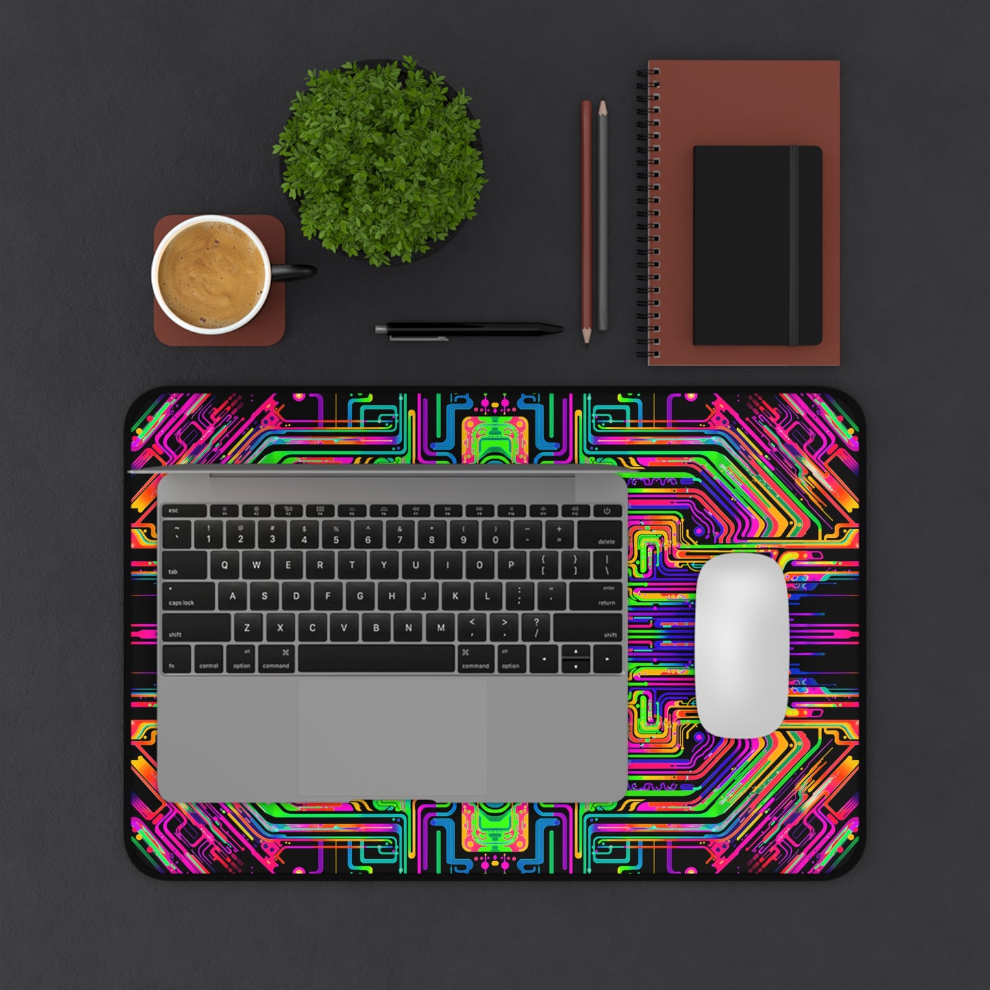 "Borg Rave" DESK MAT (12x18)(12x22)(15.5x31)