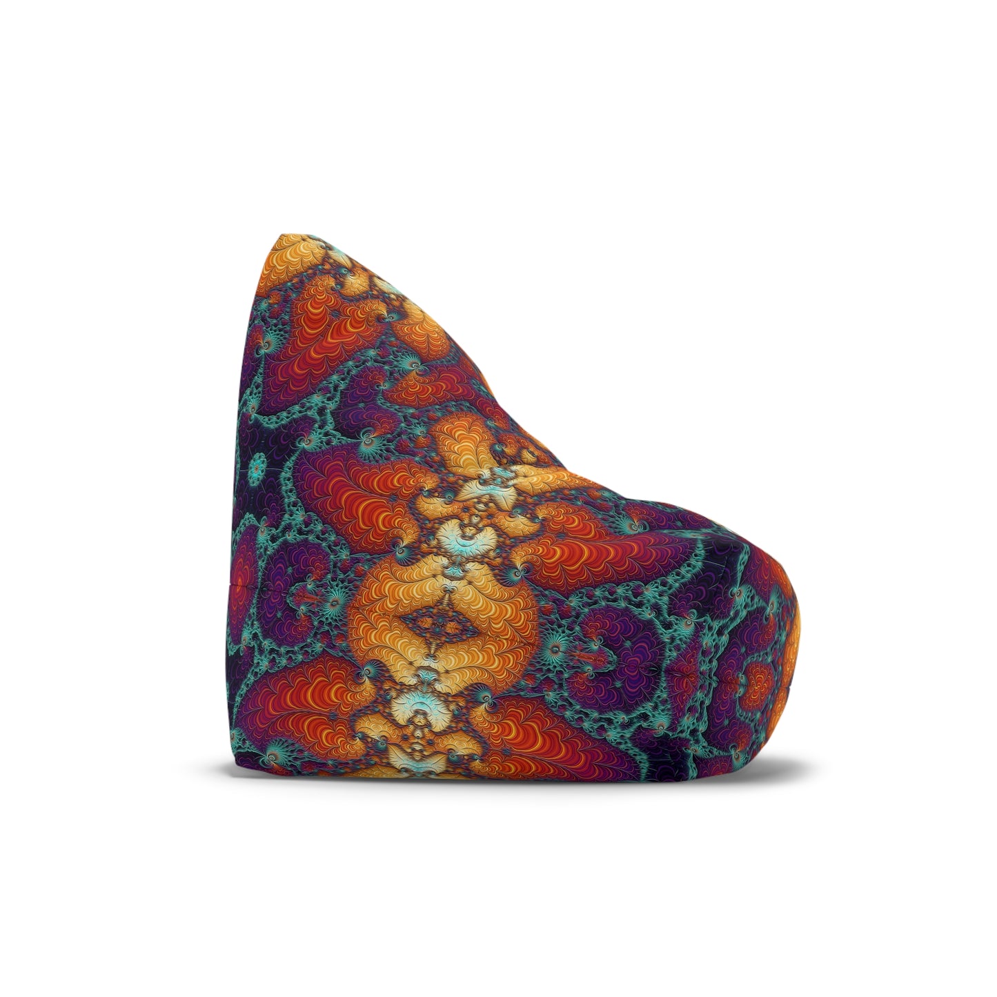 "Psychedelic Fractal" BEAN BAG CHAIR COVER