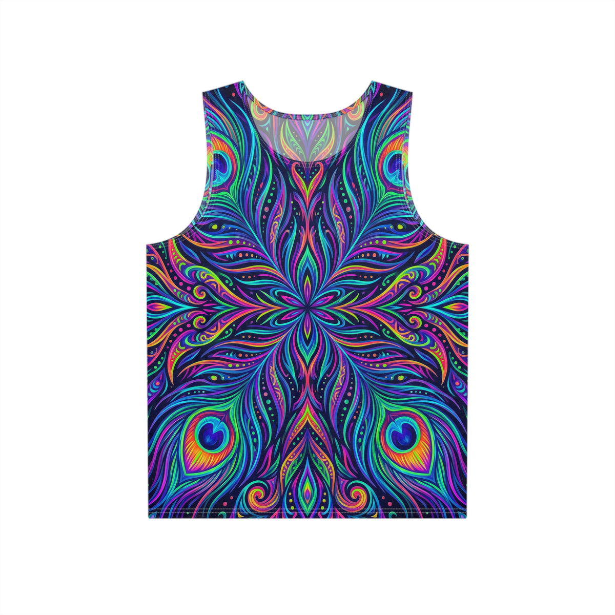 "Peacockadoodle" MEN'S TANK TOP