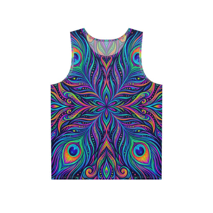 "Peacockadoodle" MEN'S TANK TOP